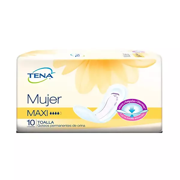 Toallas Tena Mujer Maxi