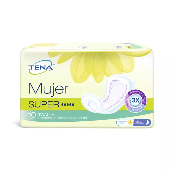 Toallas Tena Mujer Super