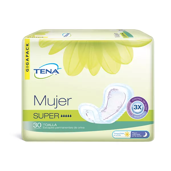 Toallas Tena Mujer Super