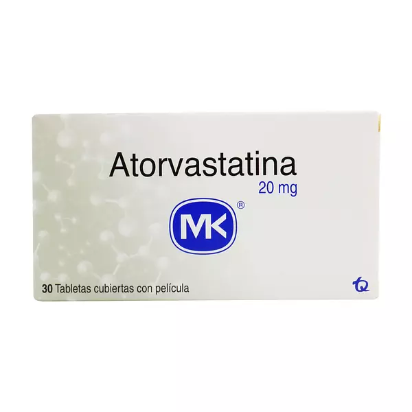 Atorvastatina 20 Mg