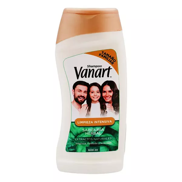 Shampoo Vanart Limpieza Herbal