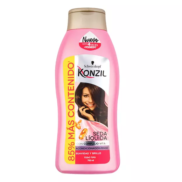 Acondicionador Konzil Seda Liquida Vita 12