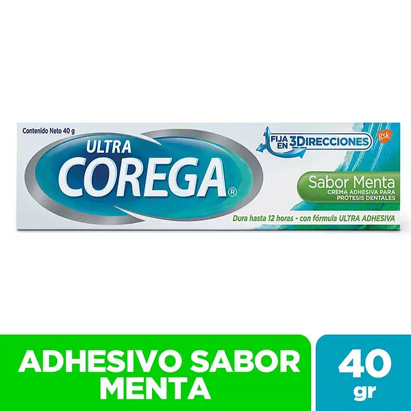 Crema Dental Corega 3d Ultra Menta