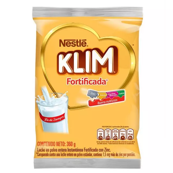 Leche Klim Fortificada