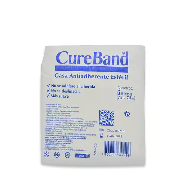 Gasa Esteril Cure Band