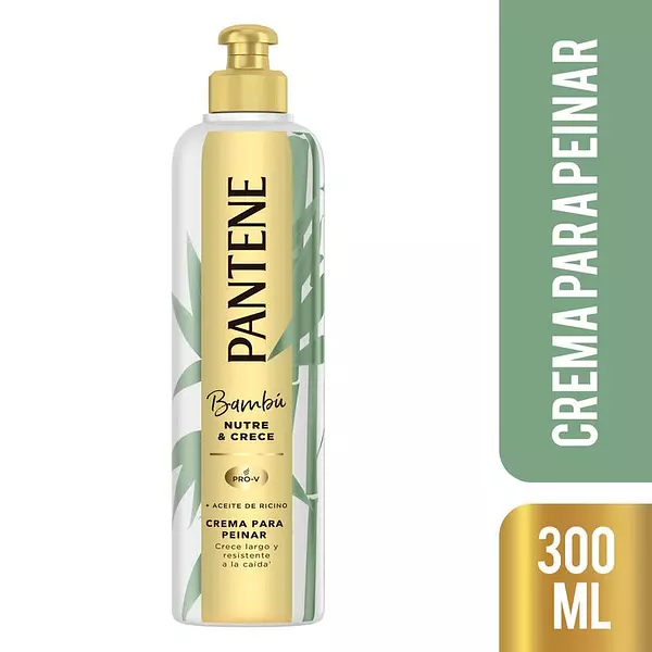 Crema Para Peinar Pantene Bambu 300 Ml