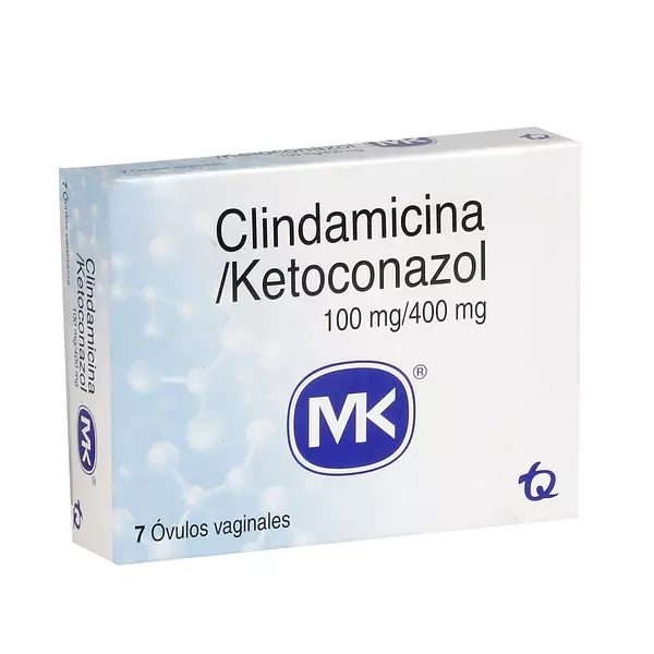 Clindamicina100 Mg/ Ketoconazol 400 Mg