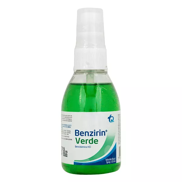 Benzirin Spray Verde