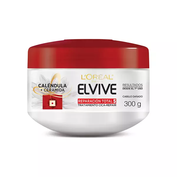 Tratamiento De Crema Elvive Reparación Total 5