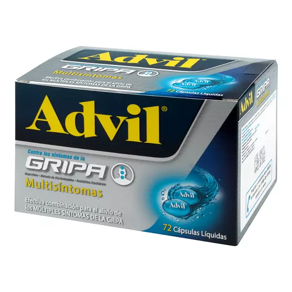 Advil Gripa 200 Mg/1 Mg/10 Mg