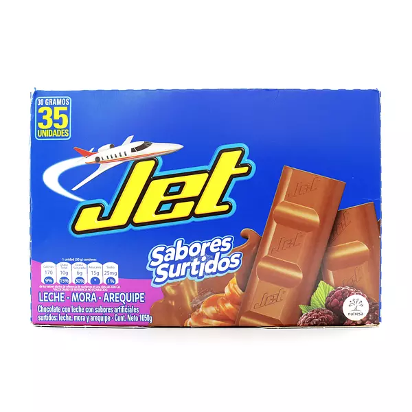 Chocolatina Jet Surtida