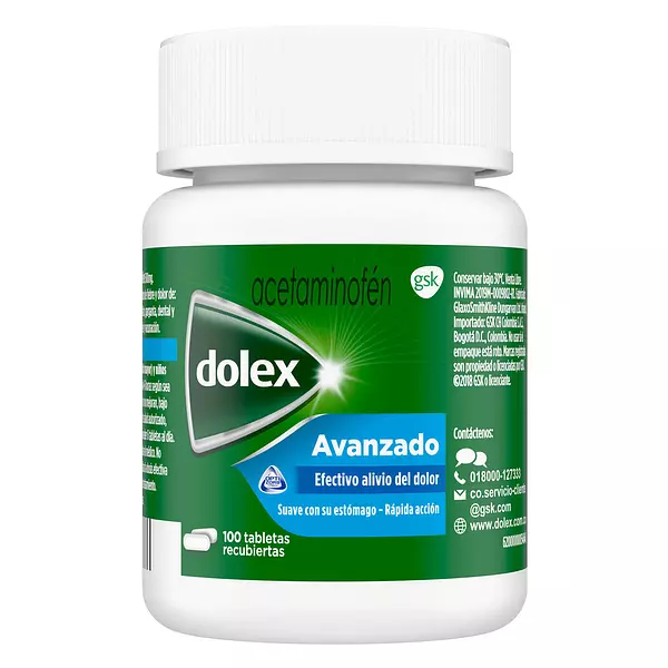 Dolex Avanzado 500 Mg