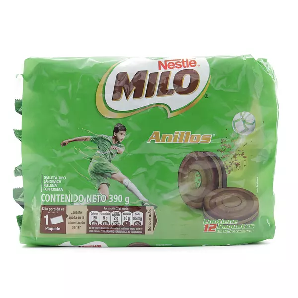 Galletas Milo Anillos