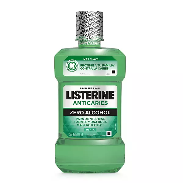 Enjuague Bucal Listerine Anticaries Zero Alcohol