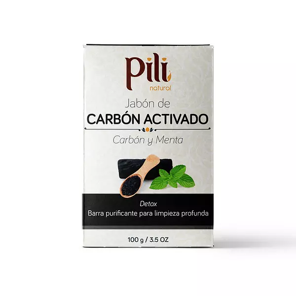 Jabón Pili Carbón Activo