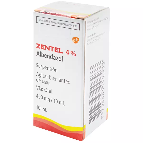 Zentel Supension 400 Mg