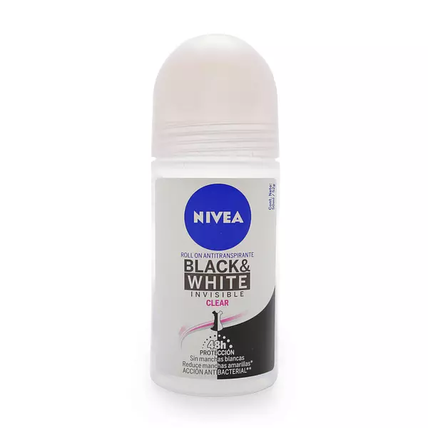 Desodorante Nivea Roll On Black Mujer