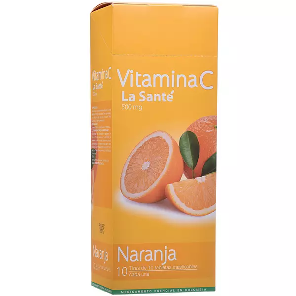 Vitamina C Naranja La Sante