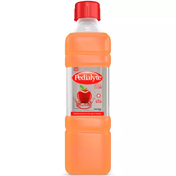 Pedialyte 30 Zinc Manzana