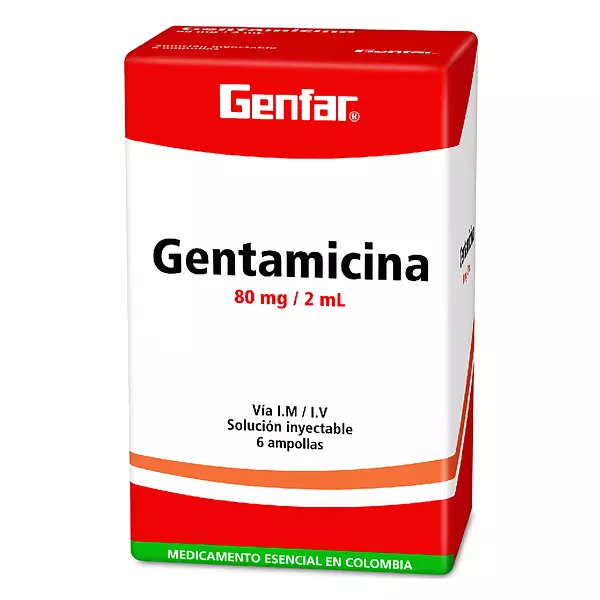 Gentamicina 80 Mg