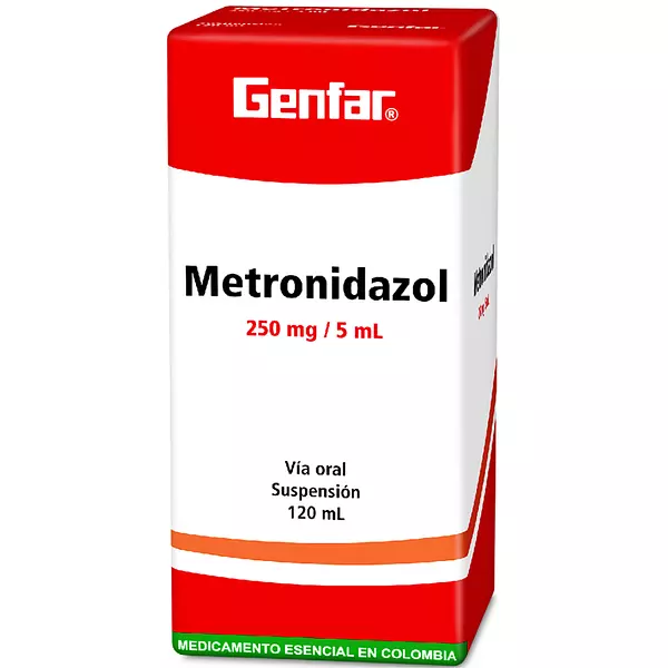 Metronidazol Suspensión 250 Mg