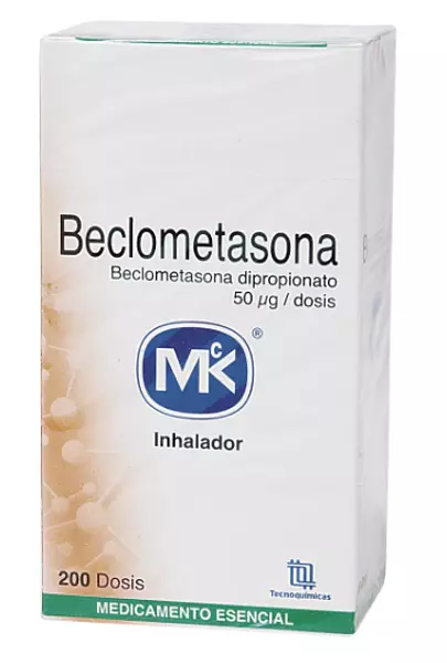 Beclometasona Inhalador 50 Mg