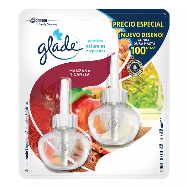 Ambientador Glade Repuesto Manzana Y Canela