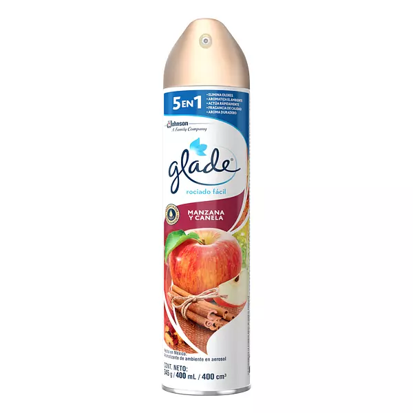 Ambientador Glade Spray Manzana/Canela