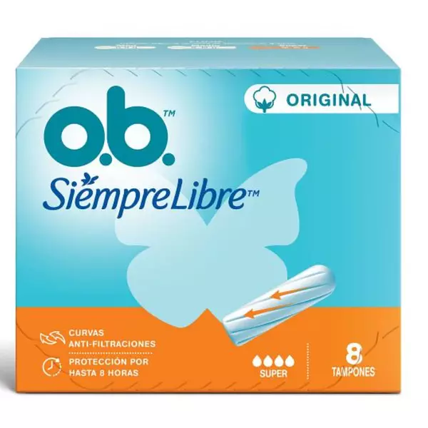 Tampon Ob Original Super Siempre Libre