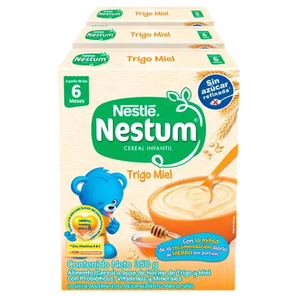 Promoción Nestum Trigo Miel Pague 2 Lleva 3